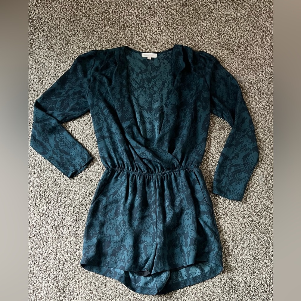 Eight sixty, snake print romper , Sz S